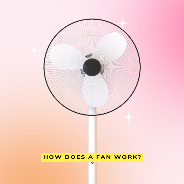 How does a fan work?